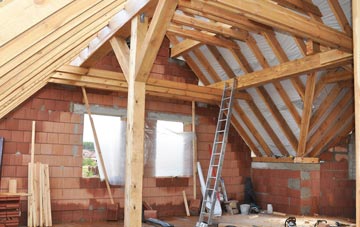 Goddards Corner attic trusses